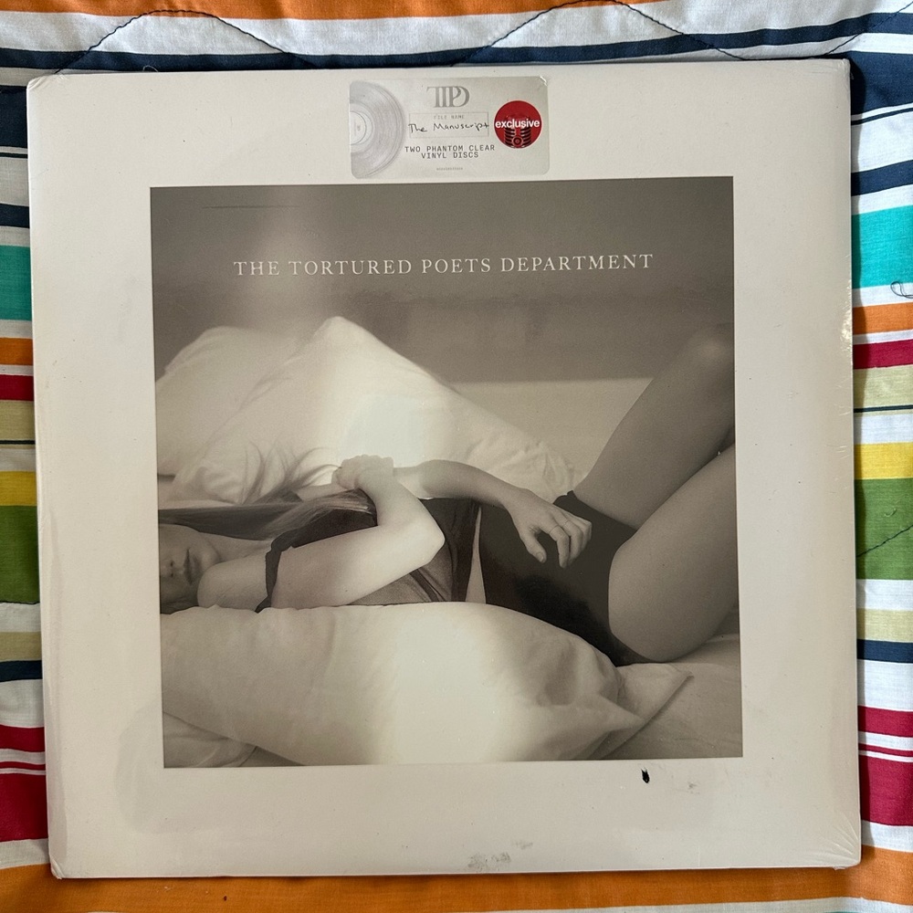 Never opened!! The Tortured Poets Department Vinyl Record